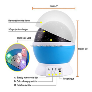 Máy Chiếu Xoay Star Sky Moon Đèn Ngủ Phòng Ngủ Đèn Ngủ Cho Bé - Product Image 4