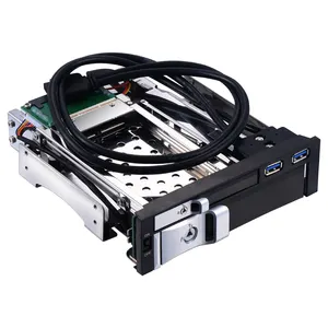 Servidor Rack chasis 2,5 3,5 SATA Hot Swap Hdd Bay SSD Recinto 5,25 interno HDD Rack móvil