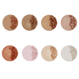 Nhãn Hiệu Riêng Vegan Mặt Ép Bột Highlighter Palette 8 Màu Sắc - Product Image 3