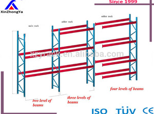 מורט מזרן אבקה מצופה CE מחסן מדף לבן/כתום - Product Image 3