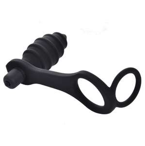 100% Siliconen Volwassen Erotisch Speelgoed Mannelijke Prostaat Massager Delay Cock Ring Zelfgemaakte Anale Butt Plug Voor Mannen Vrouwen Homo % - Product Image 2