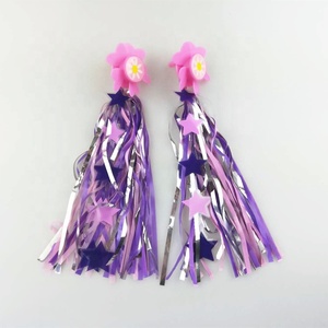 Trẻ Em Đáng Yêu Xe Đạp Phụ Kiện Thiết Kế Mới Streamer Với Blingbling Sao Đầy Màu Sắc Xe Đạp Phụ Kiện Cho Xe Đạp Đường - Product Image 1