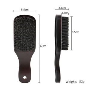Mens <span class=keywords><strong>Barba</strong></span> Capelli di Cura di Cinghiale Setola Curvo Spazzola della <span class=keywords><strong>Barba</strong></span> <span class=keywords><strong>Con</strong></span> Legno Hanldle - Product Image 6