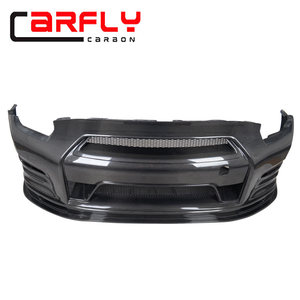 Parachoques delantero de fibra de carbono mixto FRP estilo OEM y <span class=keywords><strong>Nismo</strong></span> para GTR R35 - Product Image 4