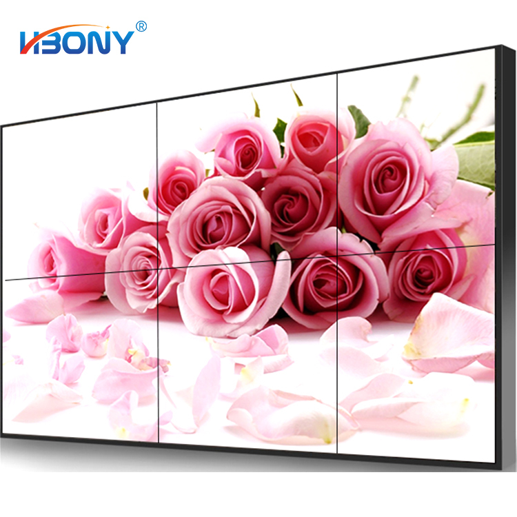 Good sealed 8 ms time Responsive full hd lcd monitor Wall curve lcd display wall
