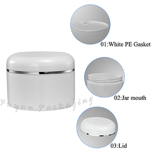 Đôi Tường <span class=keywords><strong>100Ml</strong></span> <span class=keywords><strong>Pp</strong></span> Mỹ Phẩm Container Dome Lip Scrub Nhựa Kem <span class=keywords><strong>Jar</strong></span> Cho Tay Tóc Chăm Sóc Da Mặt Các Loại Kem Lông Mi Giả - Product Image 5