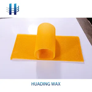 Natuurlijke Bijenwas Blad Honingraat Wax Frames Bee Nest Foundation Bijenteelt Honing Bijenkorf Tuin Apparatuur Tool Voor Imkers