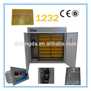 Couveuses pour <span class=keywords><strong>les</strong></span> oeufs à couver industrielle 1232 capacité automatique egg incubateur pour poulet - Product Image 1