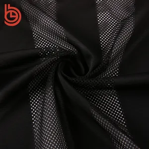 Black stripe 의 types mesh 순 fabric 대 한 garment