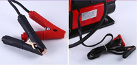 Gonfleur de pneus portable à double cylindre robuste, mini pompe à air portable, compresseur d'air de voiture 12V CC, gonfleur de pneus