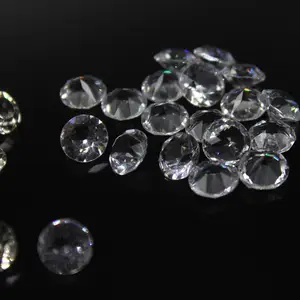 Clear Transparent 8mm Acrylic Diamond Table Scatter For Wedding Confetti Decoration