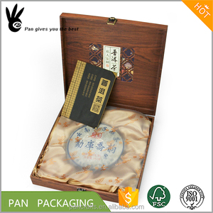 <span class=keywords><strong>Scatola</strong></span> di <span class=keywords><strong>Legno</strong></span> Personalizzata <span class=keywords><strong>per</strong></span> Conservazione Tè Pu Erh con Coperchio Scorrevole - Product Image 5