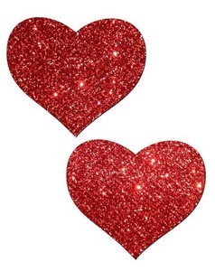 Set de Cubrepezones Adhesivos Desechables en Forma de Corazón, Estilo Sexy - Product Image 1
