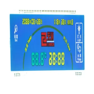 Layar Sentuh Lcd 6.5 ", Layar Lcd Negatif TN Mikro Kualitas Tinggi, Lcd Kustom Kelas Atas 4.8V untuk Tampilan Akuarium Cerdas