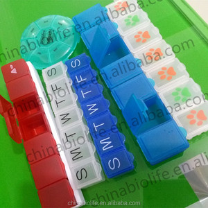 Hộp đựng thuốc bằng nhựa 7 ngày Hộp đựng thuốc hàng tuần Hộp đựng thuốc viên 7 ngày - Product Image 5