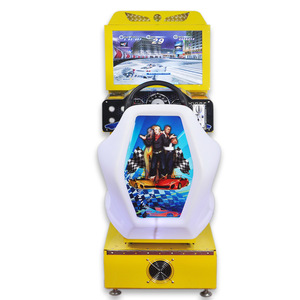 HotSelling al coperto divertimento Arcade per bambini auto da corsa macchina a gettoni per bambini gioco Outrun per la vendita - Product Image 1