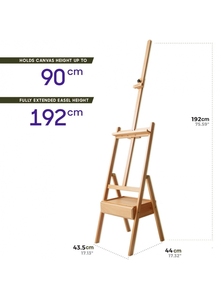 Mont Marte Box Floor <strong>Easel</strong> - Beech Wood Art Artist <strong>Easel</strong> <strong>Stand</strong> - Product Image 5