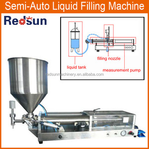 Semi Automatica Singolo Ugello Liquido <span class=keywords><strong>Salsa</strong></span> di Arachidi salsiccia <span class=keywords><strong>manuale</strong></span> Juice ketchup <span class=keywords><strong>Macchina</strong></span> di Rifornimento/pompa <span class=keywords><strong>macchina</strong></span> di rifornimento salsiccia - Product Image 2