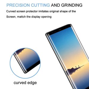 Pour <span class=keywords><strong>Samsung</strong></span> Galaxy NOTE 10 PRO/Note 8/Note 9 4D Incurvée Pleine Couverture En Verre Trempé Protecteur D'écran - Product Image 2