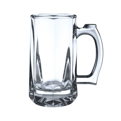 Food Grade Promotional Glass Beer Mug With Customized Logo Glass Mug