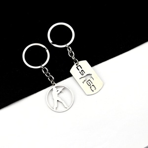 CS GO En Acier Inoxydable Porte-clés Pour Hommes Saisie Porte Clef Chaveiro accessoires Sac À Dos CSGO Porte-clés - Product Image 2