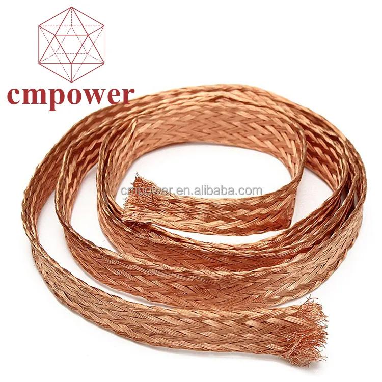 Transformer Braided 4 sq mm Copper Electrical Wire Flat Cable