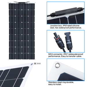 Hottest <strong>Solar</strong> Panel 180w Flex Panel Lightweight for Marine - Product Image 2