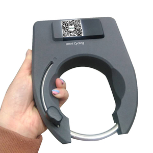 De alta tecnología de posicionamiento gps tracker anti-robo sistema de intercambio de bicicleta candado con alarma - Product Image 2
