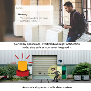 Tuya Smart Home WiFi Garage apriporta Alexa assistant vocale svoice e SmartLife <span class=keywords><strong>App</strong></span> <span class=keywords><strong>telecomando</strong></span> - Product Image 4