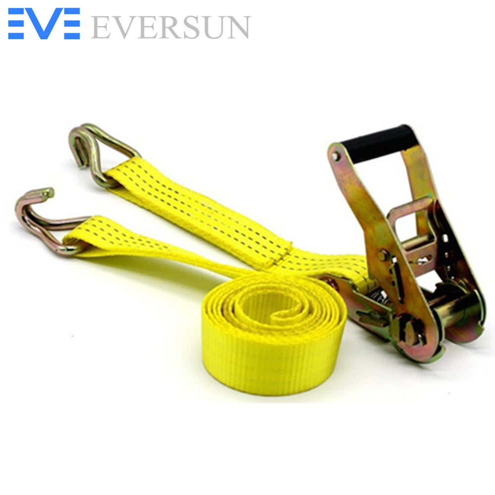 Ремешок ES10005 из 100% полиэстера с храповым механизмом для плоской кровати грузовика