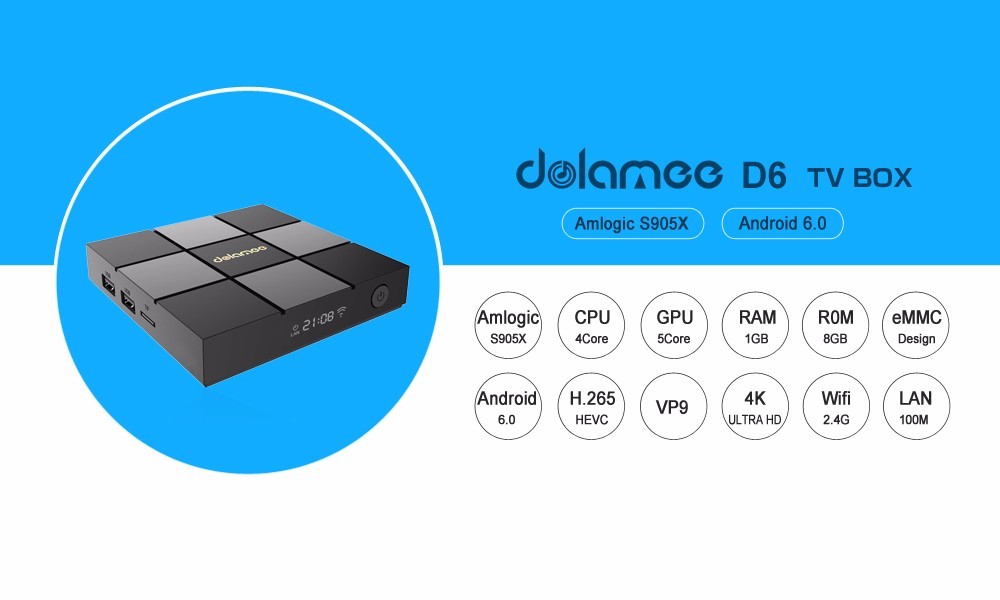 Últimas Android 6.0 Unidades Top Box 2 + 16g Mejor Calidad tictid pro Android 6.0 TV Box