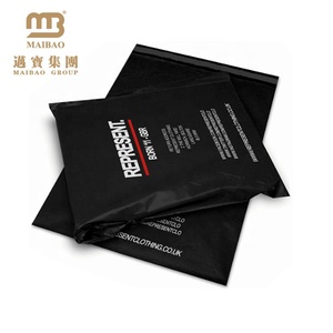 Ecológico biodegradable de <span class=keywords><strong>post</strong></span> <span class=keywords><strong>express</strong></span> correo Envío de plástico bolsos mensajero bolsa de embalaje con logotipo - Product Image 3
