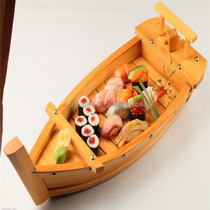 100% naturale di bambù barca di sushi fornitori di oro - Product Image 6
