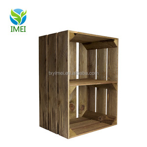 Nouveau YM0795 Laque En Bois pomme <span class=keywords><strong>Caisses</strong></span> Mini <span class=keywords><strong>Caisses</strong></span> En Bois En Gros - Product Image 3