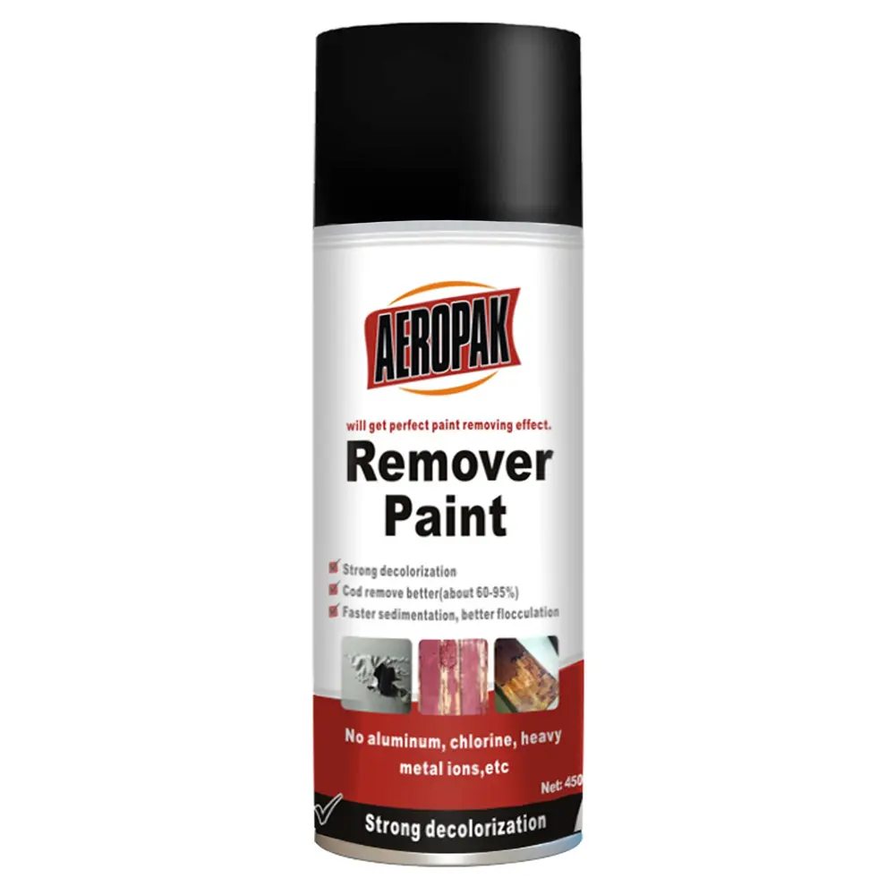 Aeropak-limpiador y removedor de pintura, limpiador de pintura en aerosol