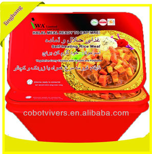 <span class=keywords><strong>Prêt</strong></span> À Manger Des Aliments Halal <span class=keywords><strong>Instantané</strong></span> Rapide Cookig Auto-chauffant de Farine De Riz - Product Image 1