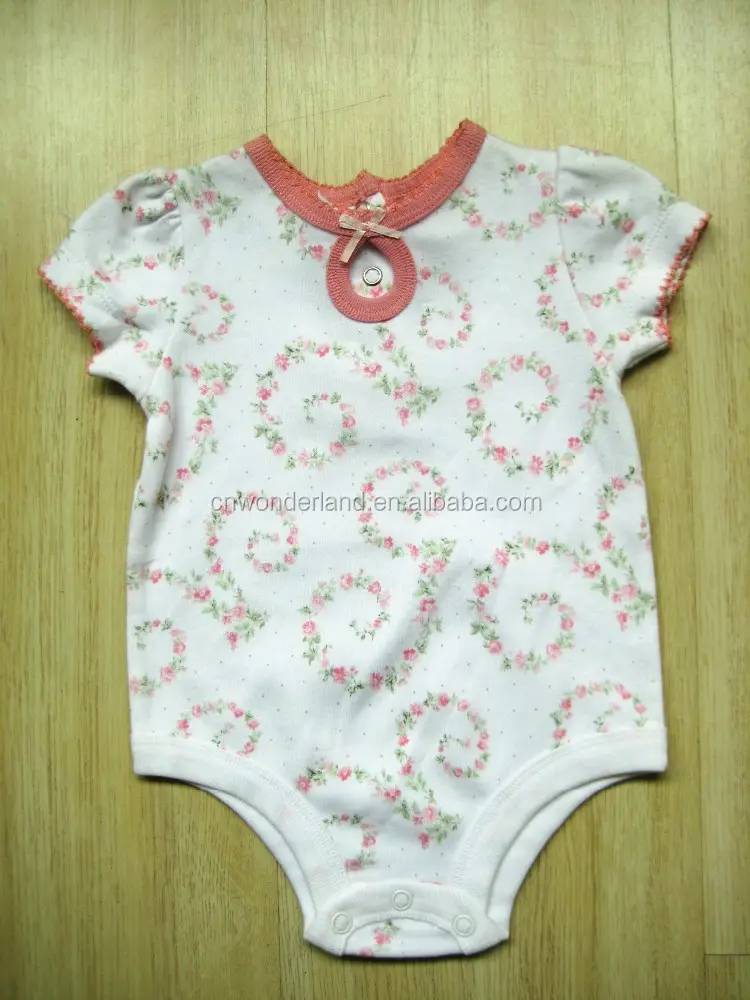 Çin fabrika bebek giysileri bebek tulumu bebek giyim bodysuits
