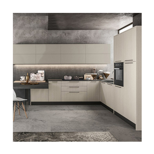 Élégant <span class=keywords><strong>France</strong></span> modulaire MFC armoires de cuisine avec armoire de table - Product Image 3