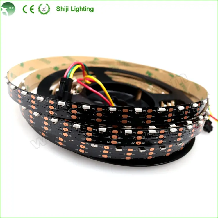 waterproof side view smd led 4020 335 sk6812 ws2812b 4020 addressable led strip kit outdoor for building 5m