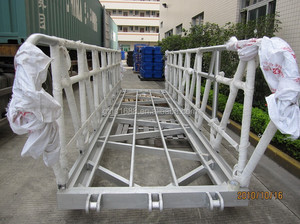Passerelle économique en acier galvanisé, pour marine avec une balustrade - Product Image 5