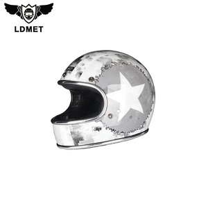 En gros ABS matériel allemand approuvé ce fabriqué à la main dot casque - Product Image 4