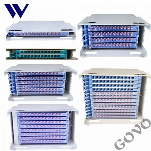 GOVO Rack Mount 96 Port fiber optic patch panel fiber distribution <strong>box</strong> ODF <strong>unit</strong> - Product Image 6
