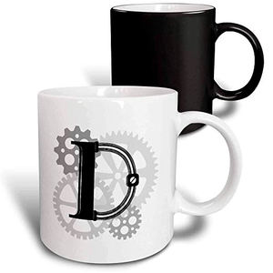 Tasse à café magique thermique, Logo personnalisé, carte <span class=keywords><strong>du</strong></span> <span class=keywords><strong>monde</strong></span>, tasse en céramique à couleur changeante - Product Image 2