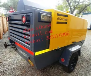 XAMS 287 XAHS 237 Atlas Copco taşınabilir hava kompresörleri-