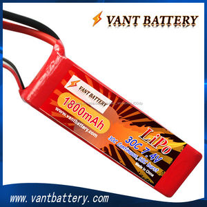 drones <span class=keywords><strong>AR</strong></span> plane lipo <span class=keywords><strong>battery</strong></span> vant 7.4v 1800mah 30c for hobby and rc car - Product Image 1