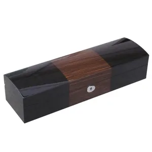 Design exclusivo personalizado de madeira caixa De relógio de Luxo