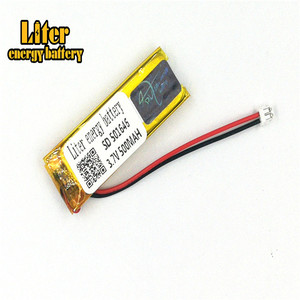 Plug 1.5-2 P 3.7 V 501646 500 mah small lipo battery rechargeable li-ion battery - Product Image 3