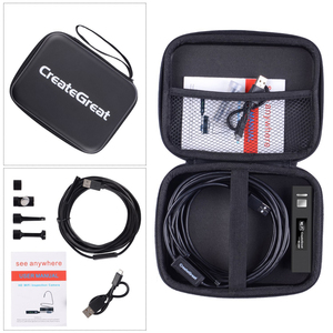 HD étanche vidéo Inspection pilote médical usb Endoscope caméra serpent Wifi Endoscope Android IOS - Product Image 6