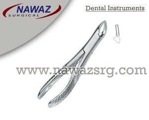 Fórceps de extracción de dientes dentales personalizados de calidad superior Fig.151 SK Logo Instrumentos dentales de acero inoxidable - Product Image 2