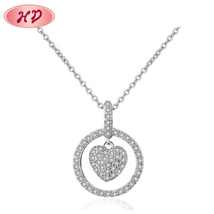 Hengdian <span class=keywords><strong>collana</strong></span> con ciondolo in cristallo con gemme grandi e pietre preziose - Product Image 2